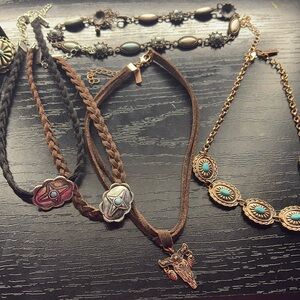 Shyanne Turquoise western jewelry choker set